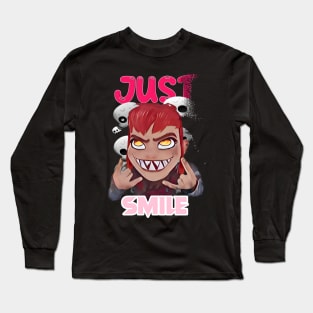 The magic smile of Nimona Long Sleeve T-Shirt